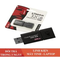 USB Kingston DT100G3 USB 3.0 32 GB / 16GB -Bảo hành 2 năm (SPC/FPT) Chính Hãng ( FREE SHIP ĐƠN TỪ 50K )