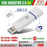 USB Kingston G4-16GB - USB Kingston DataTraveler – CHÍNH HÃNG – Bảo hành 5 năm