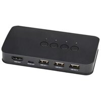 USB  KVM  4 Port  Sharing Support 4KX2K30Hz