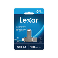 USB Lexar D400 64GB / 128GB / 256GB - LJDD400064G-BNQNG / LJDD400128G-BNQNG / LJDD400256G-BNQNG