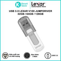 USB Lexar V100 JumpDrive 32GB  64GB  128GB - USB 3.0 - Hàng Chính Hãng - 64GB