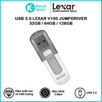 USB Lexar V100 JumpDrive 32GB  64GB  128GB - USB 3.0 - Hàng Chính Hãng - 32GB