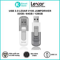 USB Lexar V100 JumpDrive 32GB  64GB  128GB - USB 3.0 - Hàng Chính Hãng - 128GB