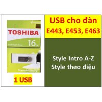 USB mini dữ liệu style cho đàn organ E443 E453 E463