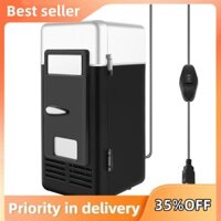 Usb Mini Tủ Lạnh Thả Lạnh Xẻng Tủ Đông Usb Mini Tủ Lạnh Nhỏ Di Động Soda Mini Tủ Lạnh Cho Ô Tô Màu Đen