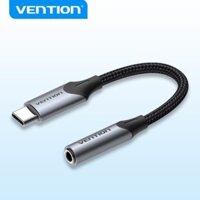 USB OTG USB-C to 3.5MM VENTION BGMHA (0.1m, Male to Female, DAC)