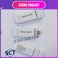 USB PHÁT WIFI CỰC MẠNH TỪ SIM 3G 4G VTION PHÁT WIFI TRÊN Ô TÔ- PHÁT WIFI TRÊN XE HƠI- USB ĐA MẠNG