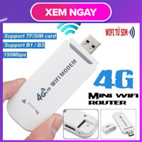 USB phát WiFi Dongle 4G DCOM phát WIFI 3G 4G TỐC ĐỘ 150Mbps GIÁ RẺ phát wifi từ Sim