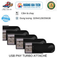 USB PNY TURBO ATTACHÉ 4 dung lương 32/64/128/256 GB USB 3.2 - Chính hãng