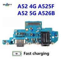 Usb Sạc Dock Cổng Kết Nối Cổng Sạc Micro Cáp Mềm Cho Samsung Galaxy A52 4G A525F 5G A526B Phần