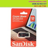 Usb Sandisk 2.0 SDCZ50-128G-B35 Cruzer Blade 128G