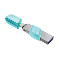 USB SanDisk 64GB iXpand Flash Drive Flip SDIX90N-064G-GN6NK Màu Xanh Mint | Giá rẻ, trả góp 0%