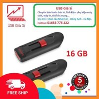 USB Sandisk Cruzer Glide CZ60 16GB (Đen)