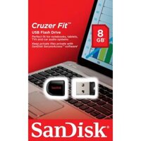 USB Sandisk Cz33 8Gb 3.0 (Cruzer Fit) - 001662
