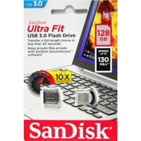 USB Sandisk CZ43 Ultra Fit 128Gb Chính Hãng - CZ43-128gb