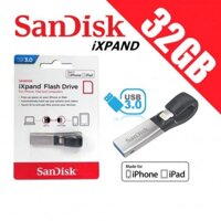 USB Sandisk Ixpand 3.0 32gb cho iPhone cổng lightning chính hãng - 002518