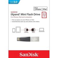 USB Sandisk iXpand Mini OTG Cho Iphone Ipad 32GB Chính Hãng Sandisk - miniexpand32