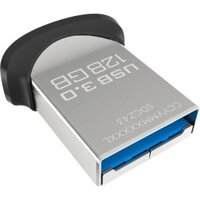 USB SanDisk Ultra CZ43 128GB ,USB3.0, Black with cap, Plug & Stay