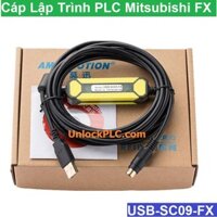 USB-SC09-FX Cáp Lập Trình PLC Mitsubishi FX SIÊU RẺ