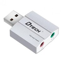 USB sound USB âm thanh Card Sound DTECH , Audio 5.1  DTECH DT 6006