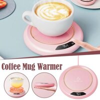Usb Sưởi Coaster Cà Phê Cốc Ấm Coaster Tiện Lợi Di Động Chạy Bằng Usb E1q7