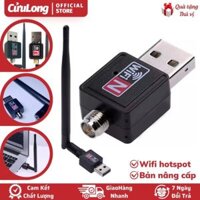 USB Thu Phát Wifi 600Mbps Cho PC Máy Tính Bàn Laptop, Tốc Độ Cao USB card mạng không dây gắn ngoài Cửu Long shop