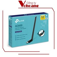 USB thu sóng wifi 2 băng tần TP-Link Archer T2U-Plus chuẩn AC600 256-QAM