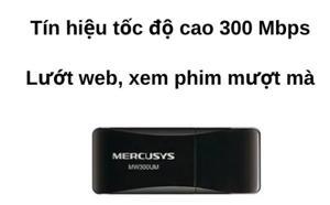 USB thu wifi Mercusys MW300UM