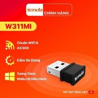 USB thu Wifi Tenda W311Mi Mini Chính hãng (Ko anten, 150Mbps, Windows, macOS, Linux)