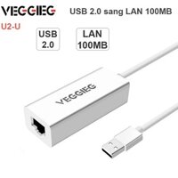 Usb To Lan RJ45 100Mpbs 2.0 - Card Mạng Cắm Cổng Usb VEGGIEG U2-U