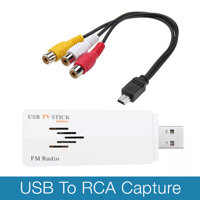 USB TV Stick ghi hình AV RCA máy Siêu âm nội soi lưu vào máy tính