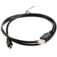 USB Type A Male / Mini-B Male Cable 5 Pin Black 3 ft