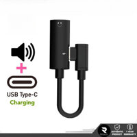 Usb Type C sang cáp âm thanh Bộ chuyển đổi USB C sang giắc cắm 3,5mm Bộ chia tai nghe Bộ chuyển đổi âm thanh Aux CA5460