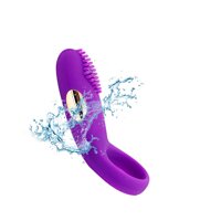 USB Waterproof Víbratiōn Shaking Tōngue Sexy Underwear P¨ºnis Ring for Women Men Charging Flǐrtǐng Tōngue Víbratiōn Ring Band HBG-09