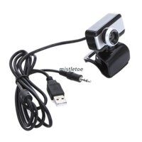 USB Webcam Built-in Microphone Computer Live Broadcast Camera Laptop Clamp Cam