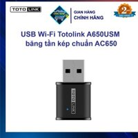 USB Wi-Fi Totolink A650USM băng tần kép chuẩn AC650 giá tốt