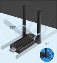 USB Wifi AC1300 dualband, 2anten thu sóng cực mạnh