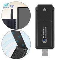 Usb WiFi Adapter Mạng Card Band Ăng Ten AC1300Mbps Bộ Phát Cho XP Cho Máy Tính Vista Laptop