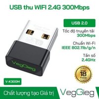 USB WIFI AX300 WIFI6 Wireless Nano Network Adapter - V-K300M