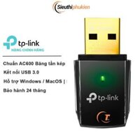 USB wifi băng tần kép 2.4ghz và 5Ghz TP-Link Archer T2U (AC600) - bảo hành 2 năm