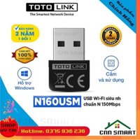 USB wifi, bộ thu wifi cho máy tính bàn PC, laptop TOTOLINK, MERCUSYS 2.4G Tốc độ 150MB, 5G 650MB 433MB - Chính hãng