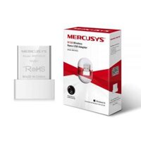 Usb wifi Mercusys 300Mbps tốc độ cao - Usb thu sóng wifi cho laptop PC máy bàn - Mercusys  - Hàng chính hãng - MW150US 150Mbps