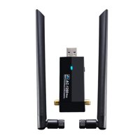 USB Wifi Thu 1200Mbps Tốc Độ Cao 2 Băng Tần 2.4G/5.8G USB 3.0 Hai Ăng Ten Tháo Rời [bonus]