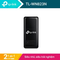 USB wifi TP-Link USB thu sóng wifi nhỏ gọn Tốc độ chuẩn N 300Mbps TL-WN823N - USB wifi chính hãng TPLink Bảo hành 2 năm 1 đổi 1 | USB thu song wifi TP link LazadaMall