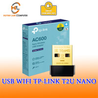 USB Wifi Tplink T2U Nano AC600 Archer Wireless High Speed 5Ghz - Hàng chính hãng