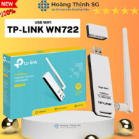 USB WiFi TPLink TL WN722N 2.4G 150Mbps, kết nối wifi cho máy tính PC, Laptop, Macos, Linux - Hoàng Thịnh SG