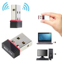 USB Wireless mini thu sóng wifi 802 - 11n 150Mbps không Anten