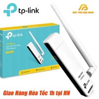 USB Wireless thu sóng WiFi Tplink WN-722N chuẩn N 1 Anten tốc độ 150Mbps - Hàng Chính Hãng BH 24 Tháng