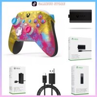 USB Xbox wireless Adapter Receiver /Pin Kèm Cáp cho Tay Cầm Xbox One / Xbox One S/ Xbox Series X
