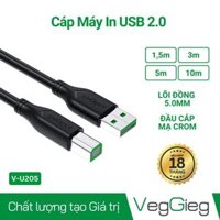 USB2.0 AM-BM Printer Primium Cable - V-U205